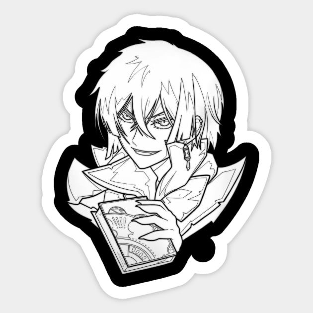 Vanitas no Carte Sticker by weirdesigns